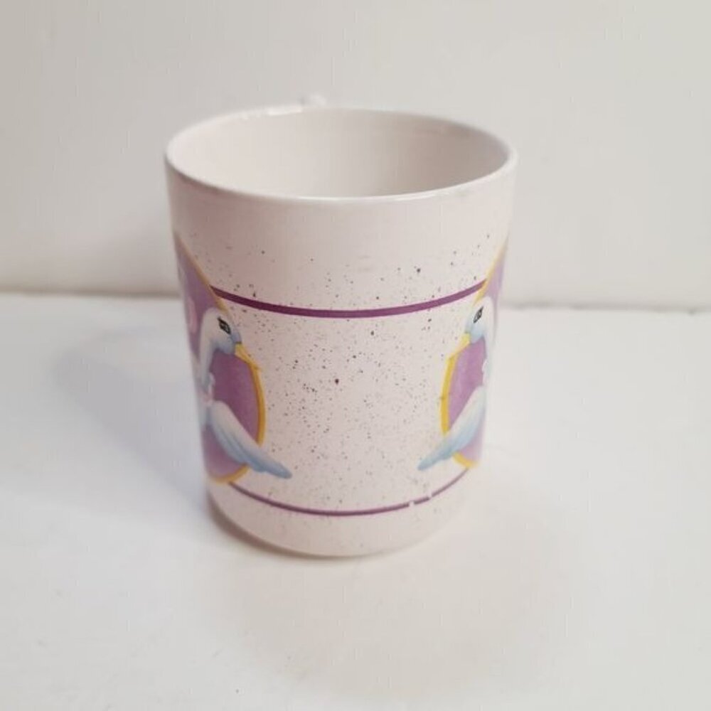 Vintage Kitsch Psychedelic Bunny Rabbit Kawaii Bunny Handle Quirky Coffee Mug - Picture 4 of 15